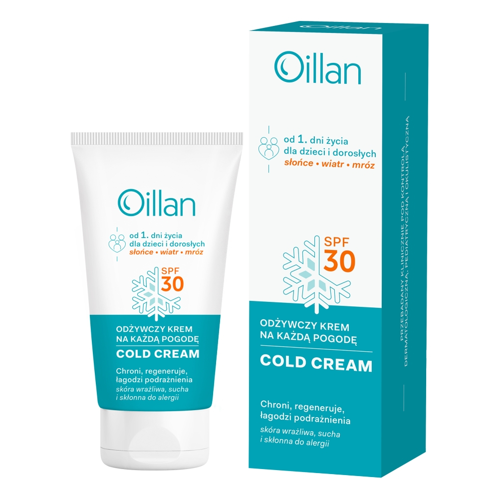 Oillan Cold Cream krem do twarzy SPF30 50 ml
