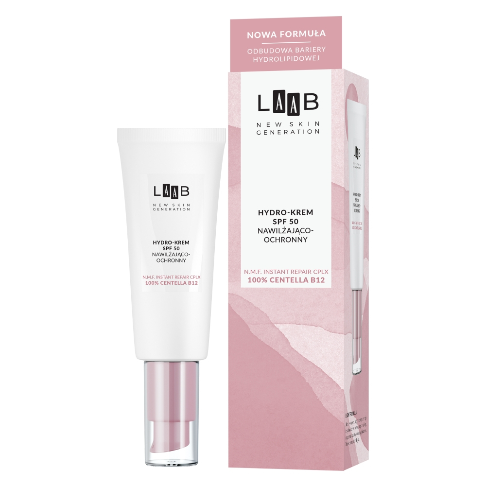 AA LAAB 100% CENTELLA B12 Hydro-krem SPF50 nawilżająco-ochronny 40 ml