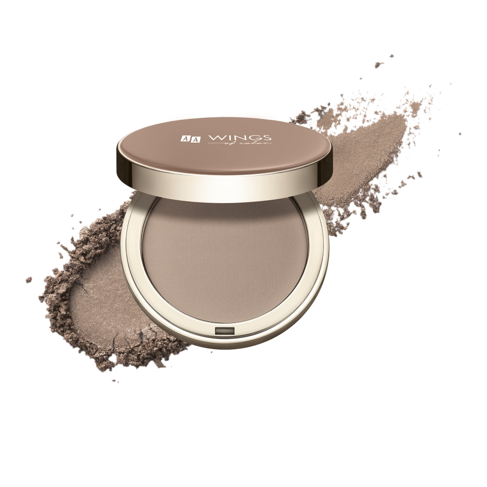 AA Wings of Color Satin Bronzer Matowy bronzer do konturowania twarzy 01 Cool Bronze 8g