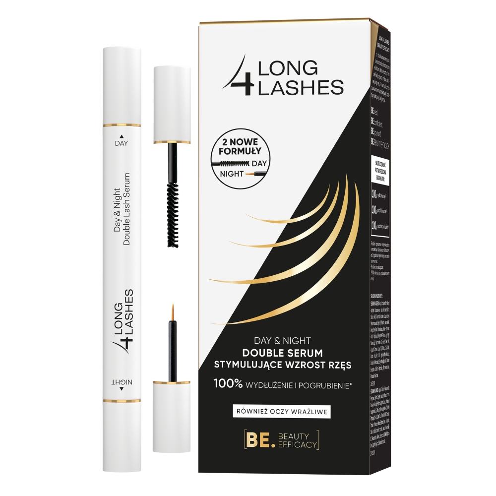 Long4Lashes Day&Night Double serum stymulujące wzrost rzęs 2x3 ml