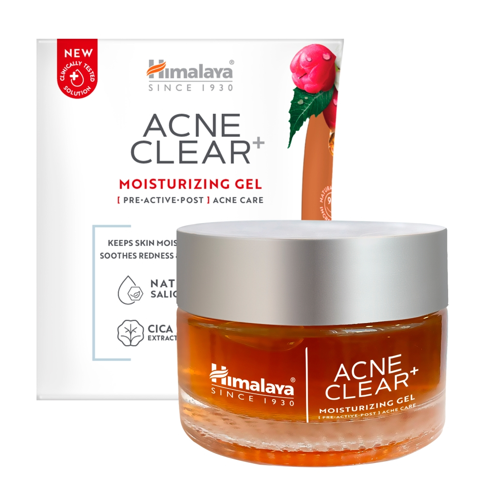 Himalaya Acne Clear⁺ Żel nawilżający do twarzy 50 ml