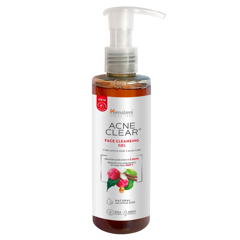 Himalaya Acne Clear+ Przeciwtrądzikowy żel do mycia twarzy 200 ml