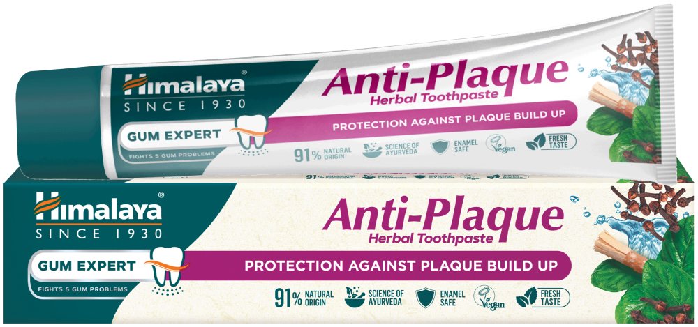 HIMALAYA Gum Expert ziołowa pasta do zębów Anti-Plaque 75 ml