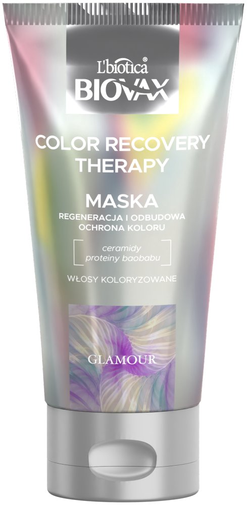 BIOVAX Recovery Color Therapy Intensywnie regenerująca maska ochronna włosy koloryzowane 150 ml