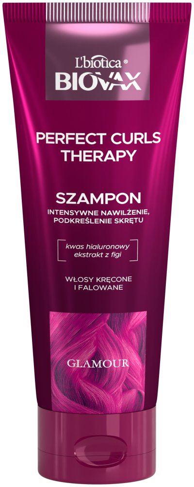 BIOVAX Glamour Perfect Curls Therapy intensywnie nawilżający szampon 200 ml