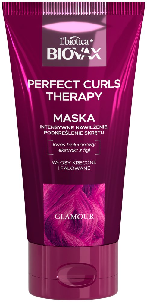 BIOVAX Glamour  Perfect Curls Therapy intensywnie nawilżająca maska 150 ml