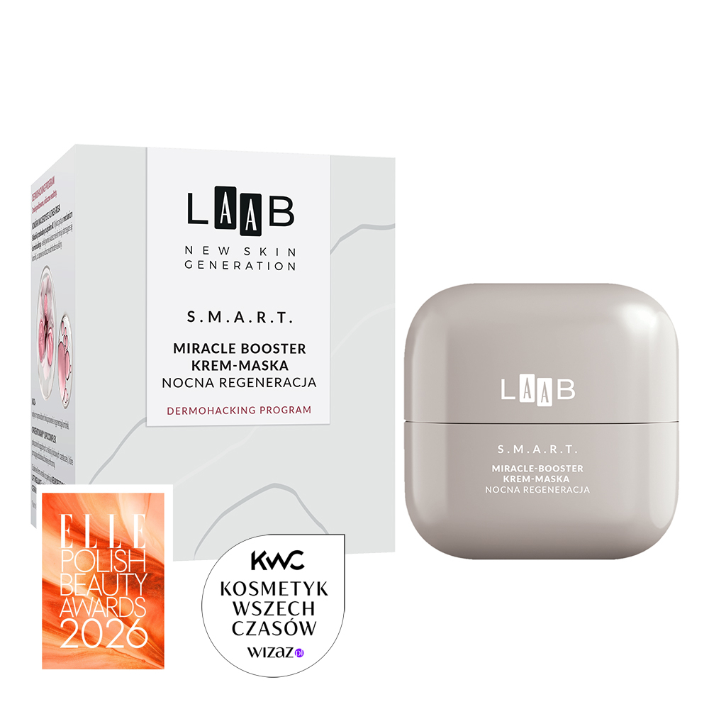 LAAB S.M.A.R.T.  Dermohacking Program Miracle Booster Krem-Maska Nocna Regeneracja 50 ml