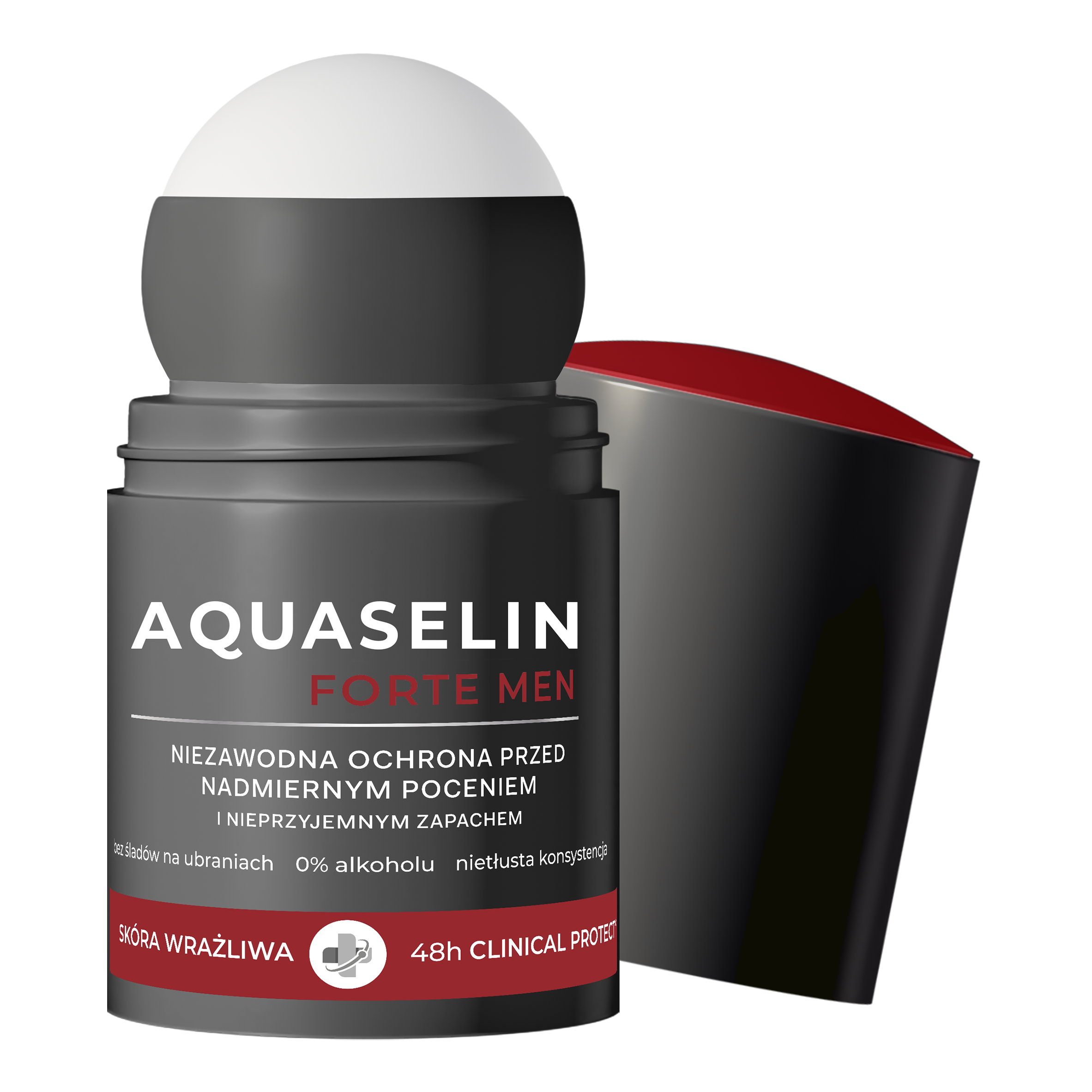 Aquaselin Forte Men Antyperspirant-kuracja przeciw nadmiernej potliwości dla mężczyzn w kulce 50 ml