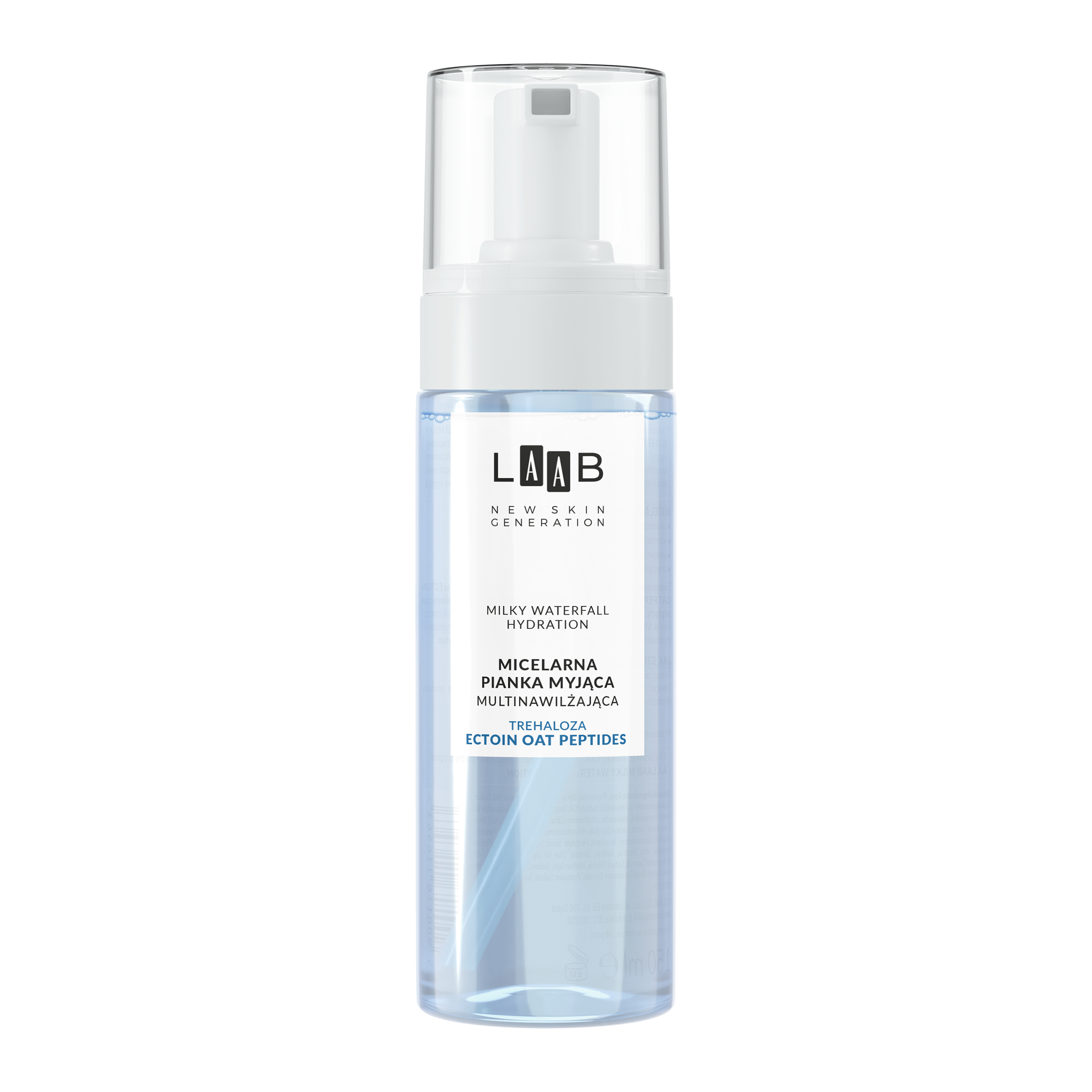AA LAAB Milky Waterfall Hydration Micelarna pianka myjąca multinawilżająca 150 ml