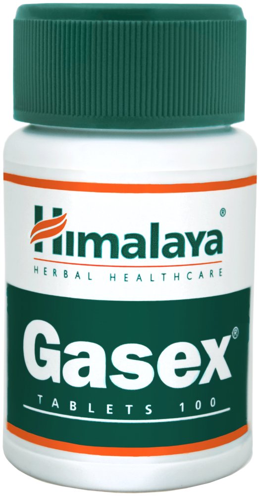 Himalaya GASEX wspiera układ trawienny suplement diety 100 tabletek