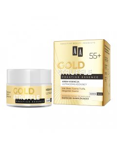 AA GOLD & TRUFFLE PRESTIGE ESSENCE 55+ Głęboko odbudowujący krem-esencja 50 ml