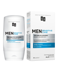 AA MEN Sensitive balsam po goleniu kojąco-regenerując 100 ml