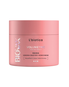 L'Biotica Biovax Glamour Volumetric Treatment maska do włosów 200 ml