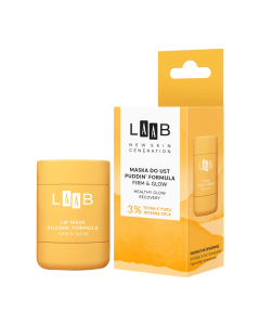 AA LAAB Tetra-C Yuzu Maska do ust Puddin' Formula Firm&Glow 15g