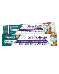 Himalaya Ziołowa pasta na przebarwienia zębów od kawy i herbaty Stain Away 75 ml