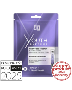 AA Youth Supreme Boost The Vibe Hydrożelowa chłodząca maska na okolice oczu 1 szt.