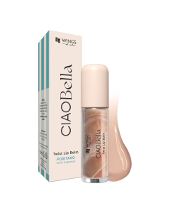 AA Wings Of Color Ciao Bella Twist Lip Balm 01 Latte Ice Swirl 5 ml