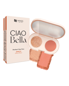 AA Wings Of Color Ciao Bella Perfect Eye Duo 02 Neo Peach + Opal Sunset 2x1,2g