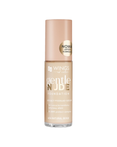 AA WINGS OF COLOR Gentle Nude Foundation Kryjący podkład-serum 404 Natural Beige 30 ml