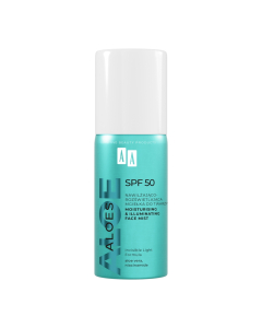 AA Aloes Nawilżająco-rozświetlająca mgiełka do twarzy SPF50 100 ml