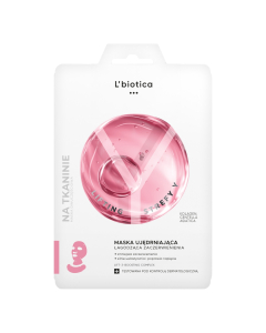 L'BIOTICA Lifting Strefy Y Ujędrniająca maska do twarzy łagodząca zaczerwienienia 1 szt.