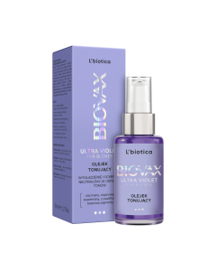 L'biotica Biovax Ultra Violet for Blonds olejek tonujący 50 ml