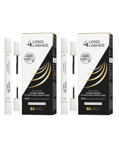 Zestaw 2x Long4Lashes Day&Night Double serum stymulujące wzrost rzęs 2x3 ml
