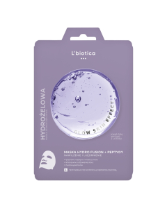 L'BIOTICA PGA Hydro Fusion Hydrożelowa maska do twarzy z peptydami 1 szt.