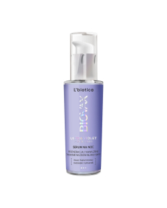 BIOVAX Ultra Violet Intensywnie nawilżające serum tonujące na noc do włosów blond i siwych 100 ml