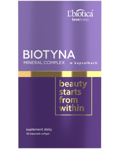 L'BIOTICA Biotyna & Mineral Complex 30 kapsułek