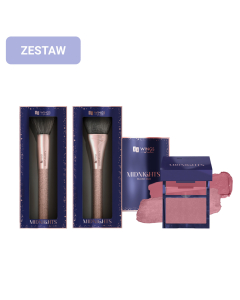 Zestaw Midnights Duo róż + pędzle