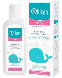 Oillan Baby Płyn do mycia i kąpieli 2 w 1 400 ml