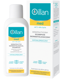Oillan Med+ keratolityczny szampon dermatologiczny 150 ml