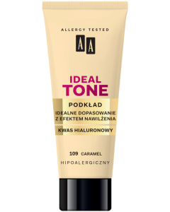 AA Make Up Ideal Tone foundation Perfekcyjne dopasowanie 109 caramel 30 ml