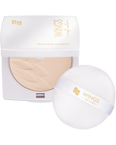 AA WINGS OF COLOR Silky Smooth Compact Powder Jedwabisty Puder 90 Transparent 8,5g