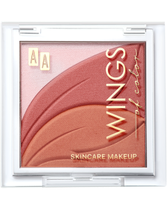 AA WINGS OF COLOR Modelator Trio Drapping Blush 01 Tasty 8 g