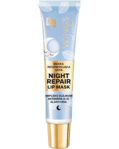 AA WINGS OF COLOR Maska Regenerująca Usta Night Repair Lip Mask 10 ml