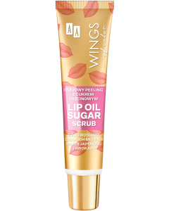 AA WINGS OF COLOR Lip Oil Sugar Scrub olejkowy peeling do ust 15 ml