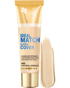 AA WINGS OF COLOR Ideal Match super cover 403 Natural Apricot 30 ml