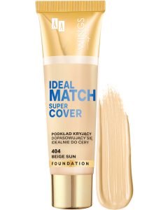 AA WINGS OF COLOR Ideal Match super cover 404 Beige Sun 30 ml