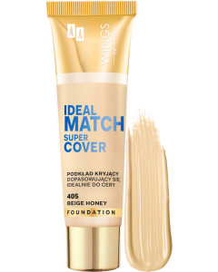 AA WINGS OF COLOR Ideal Match super cover 405 Beige Honey 30 ml