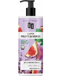 AA SUPER FRUITS&HERBS Balsam do ciała figa&lawenda 500 ml