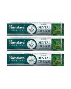 ZESTAW Himalaya Ayurvedic Dental Cream z Neem Bez Fluoru Pasta do zębów 100 g 3 SZTUKI