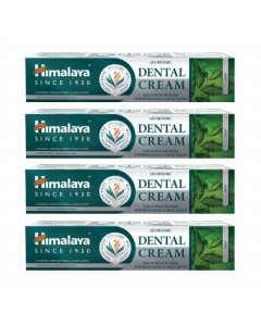 ZESTAW Himalaya Ayurvedic Dental Cream z Neem Bez Fluoru Pasta do zębów 100 g 4 SZTUKI