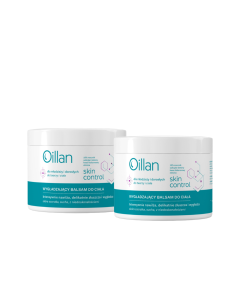 Oillan Skin Control wygładzający balsam do ciała 500 ml  2 szt.