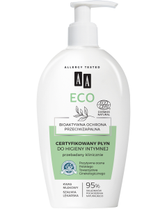 AA ECO Certyfikowany płyn do higieny intymnej 300 ml