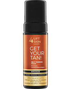 LIFT4SKIN GET YOUR TAN! Pianka samoopalająca 150 ml