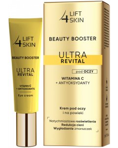 Lift4Skin Beauty Booster Ultra Revital WITAMINA C + ANTYOKSYDANTY Krem pod oczy i na powieki 15 ml