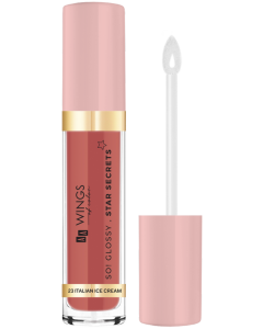 AA WINGS OF COLOR So Glossy Błyszczyk do ust  23 Italian Ice Cream 6 ml 