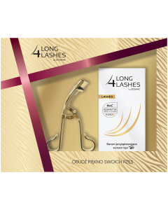 Zestaw Long4Lashes Serum przyspieszające wzrost rzęs + zalotka